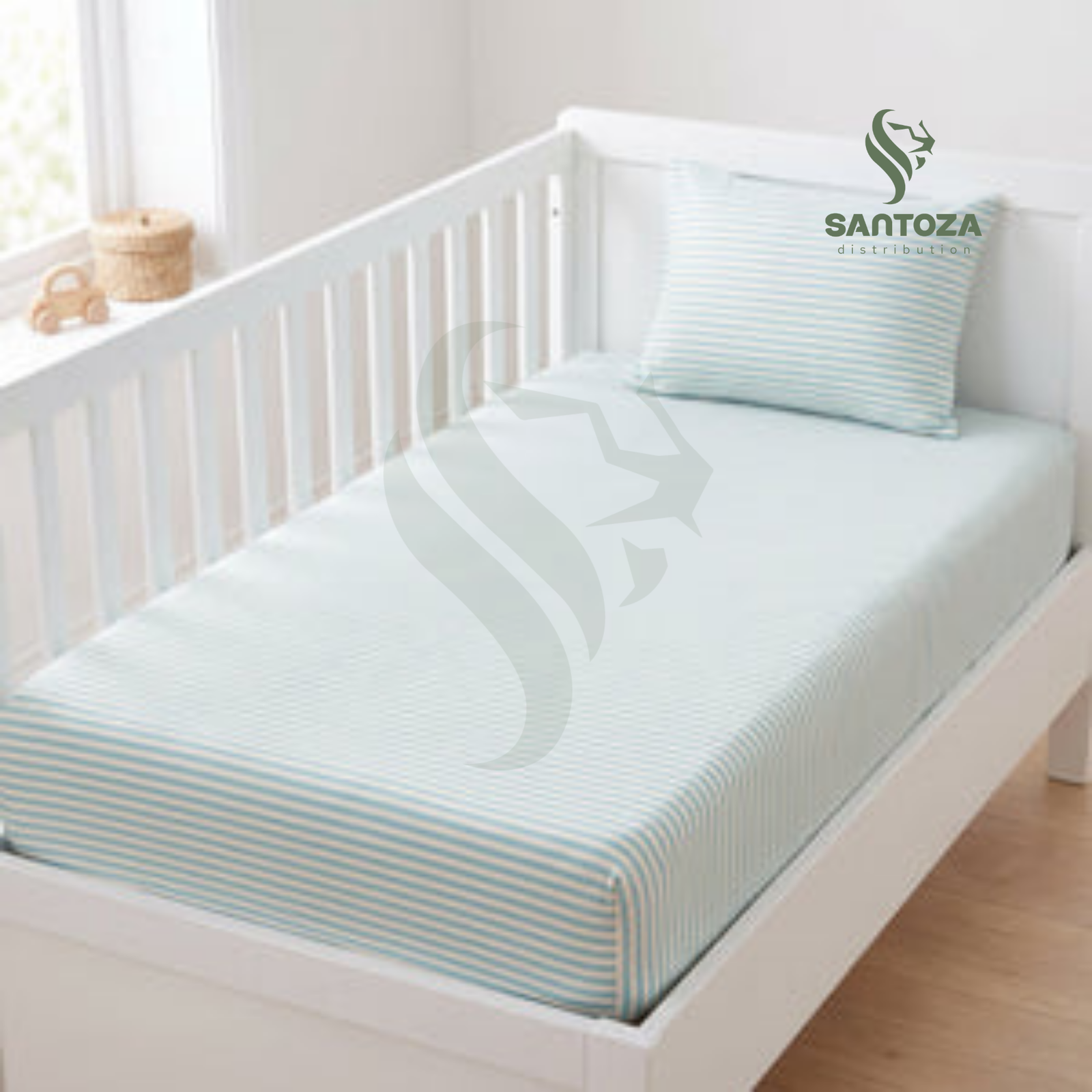 Drap-housse bébé uni 60×120 (5 coloris, 2ème offert)