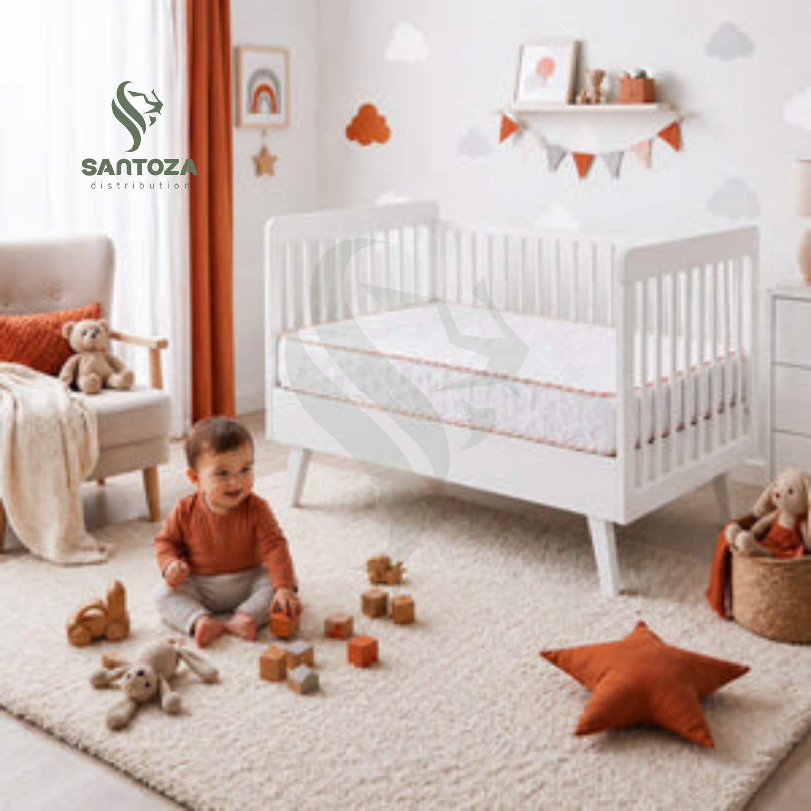 Pack bébé complet coordonné (5 coloris)