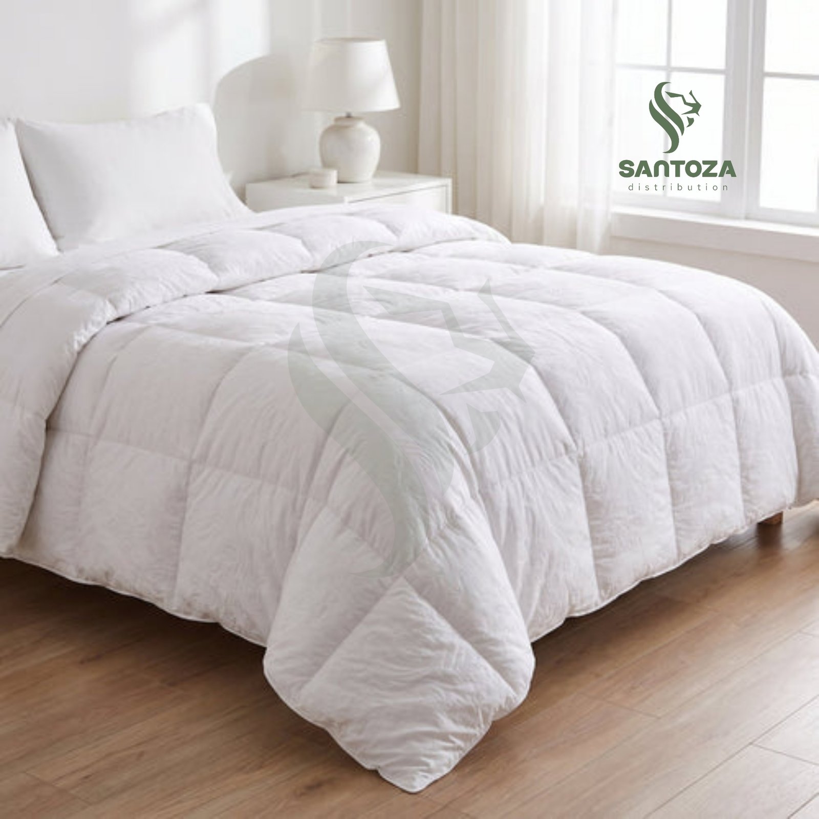 Couette blanche Malabata + Oreiller offert