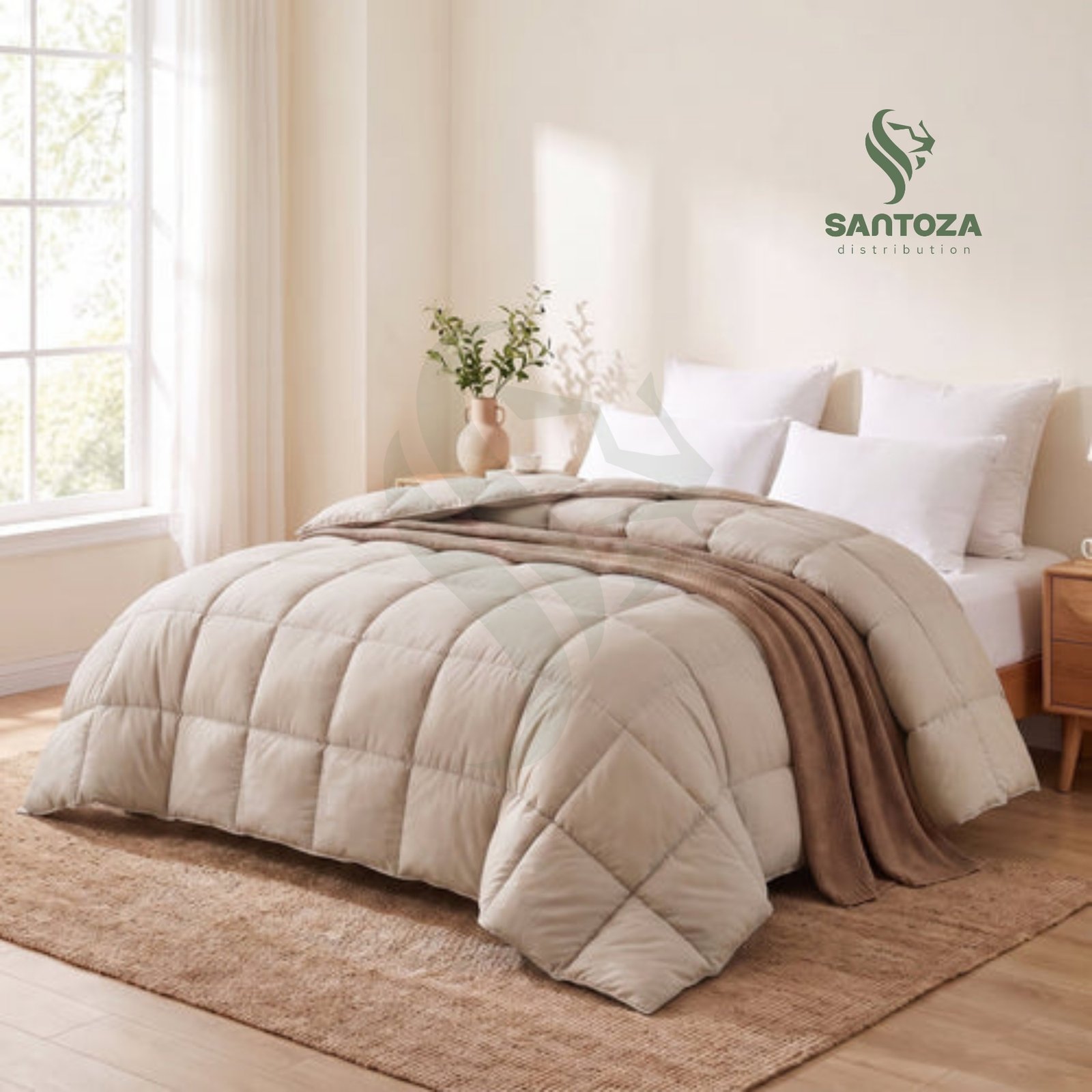 Couette bébé blanche chaude