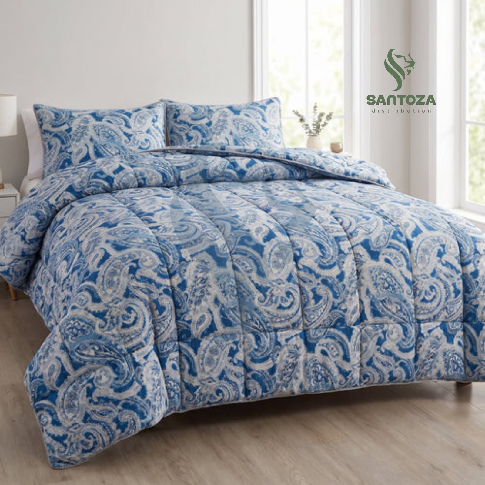 Couette imprimée Malabata Jupiter + 02 Taies offertes