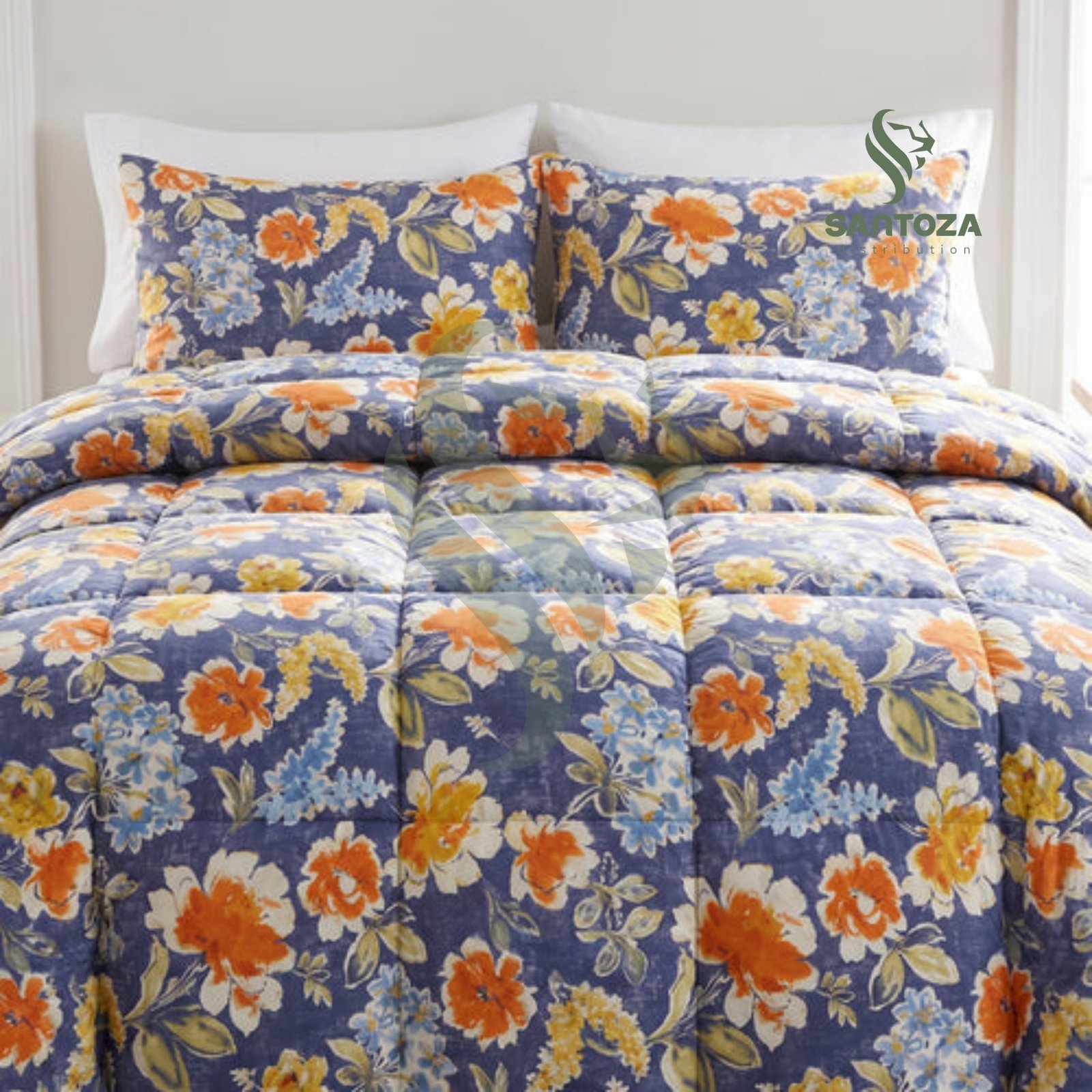 Couette imprimée Malabata Vénus + 02 Taies offertes