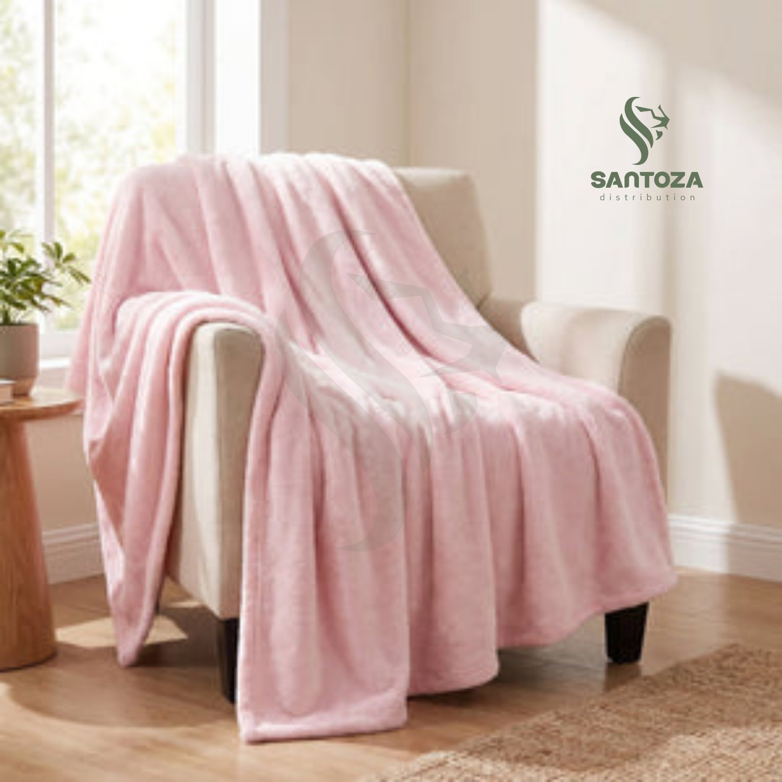 Couverture flanelle imprimée Cashmir