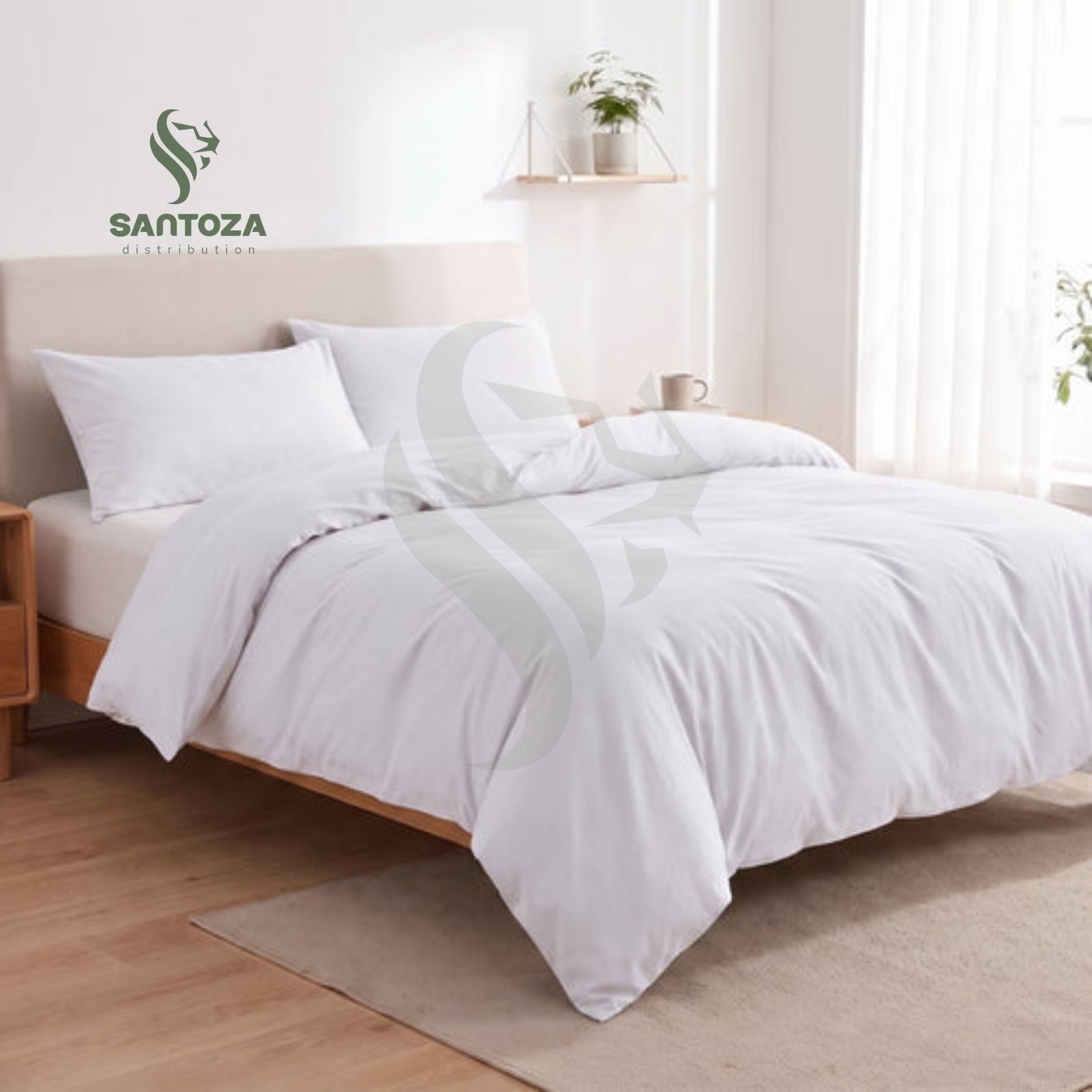 Housse de couette jacquard Diamond Gris