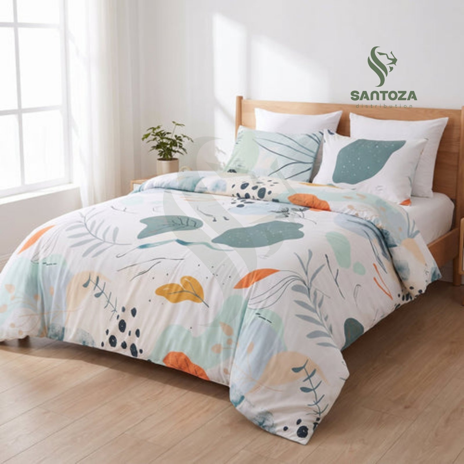 Housse de couette Papillons & Fleurs