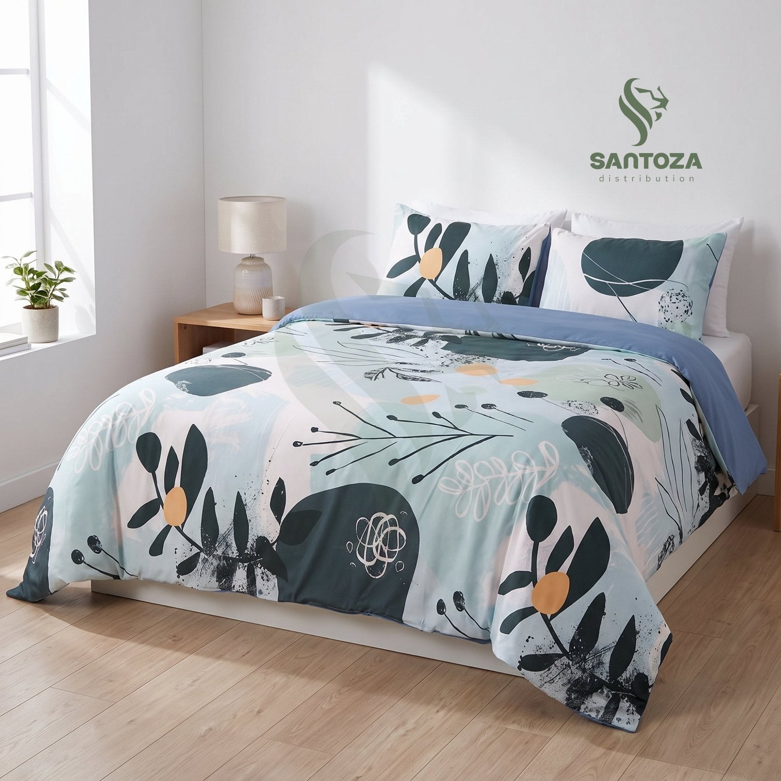 Housse de couette double face Vénus + taie offerte