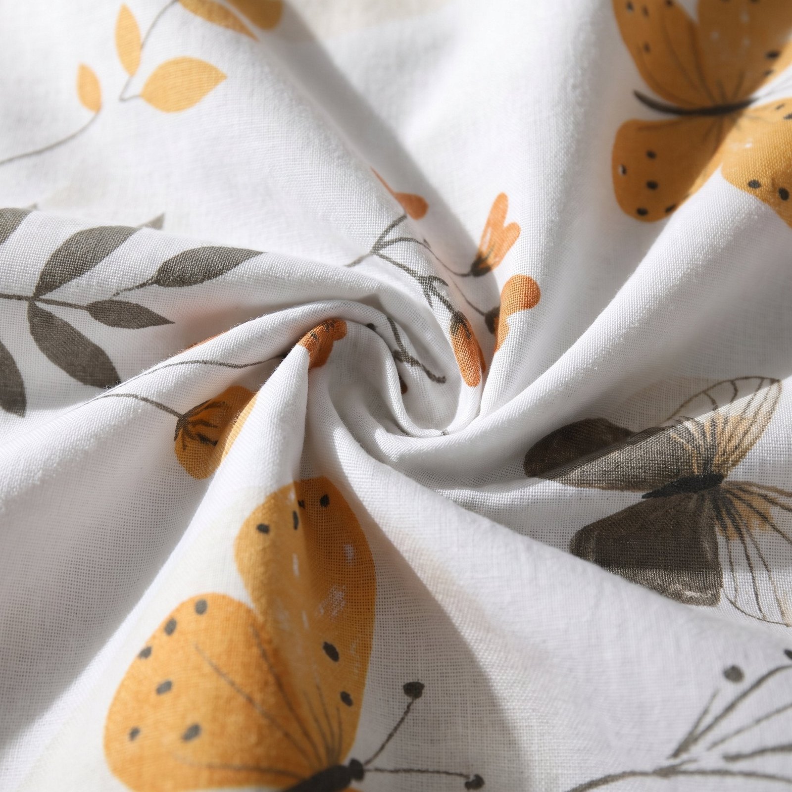 Housse de couette effet raphia Vintage