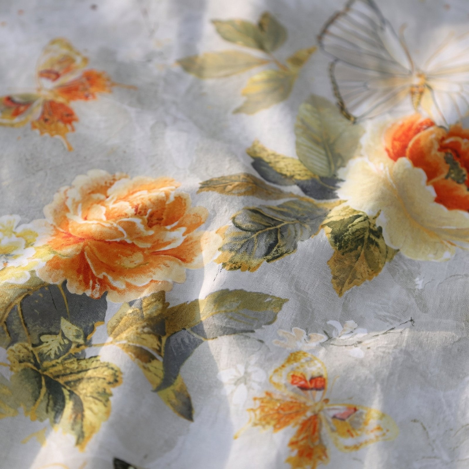 Housse de couette Papillons Dorés