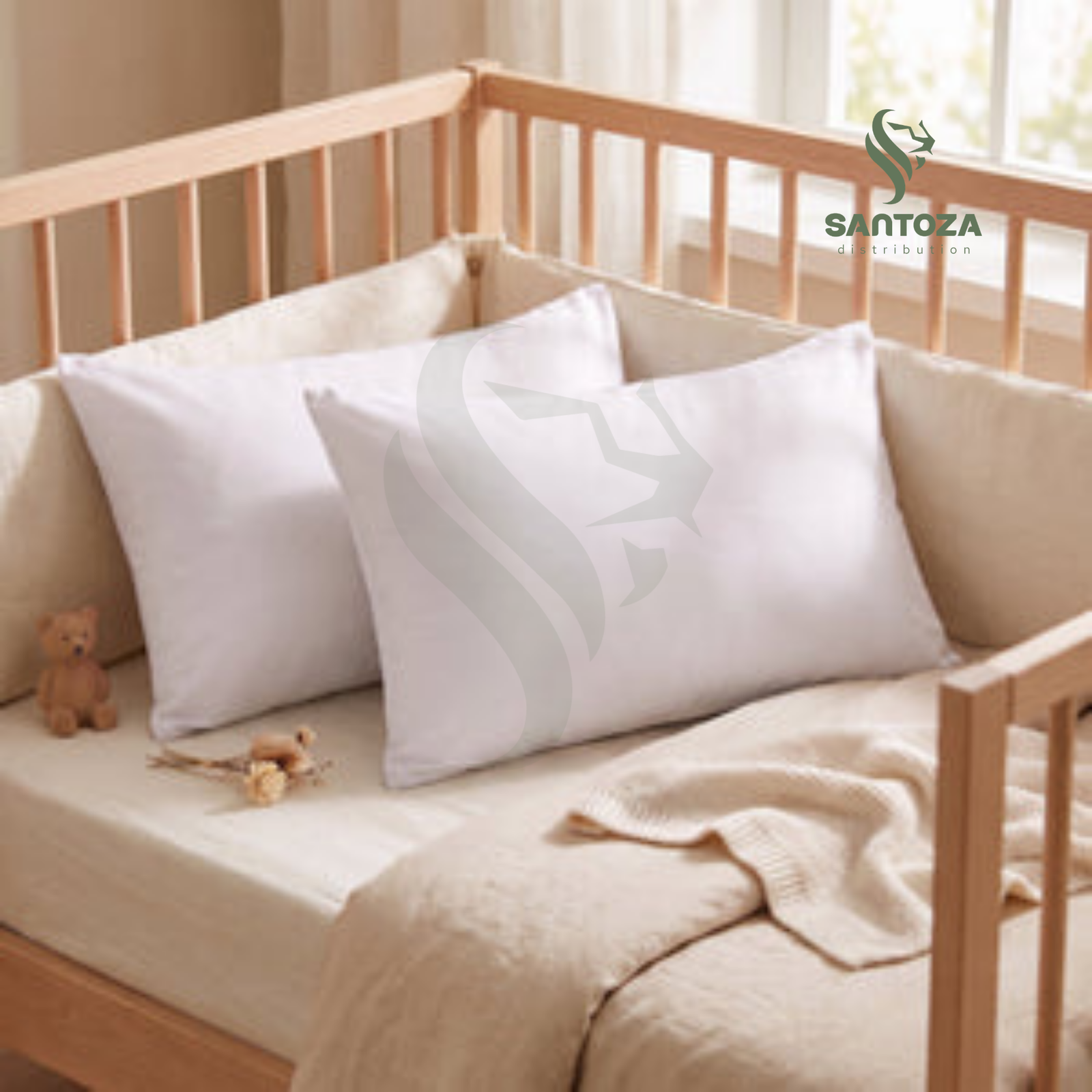 Taies d’oreiller imprimées Samia 50×70 (lot de 2)